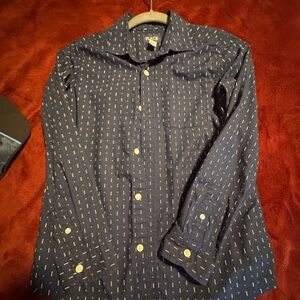 Dark Blue Button Down Shirt